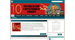 Desktop Screenshot of festivalbugarte.org